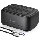 Orico 2 Bay Hard Drive Docking Station Type C usb 3 0 For 2 5   3 5   Hdd Ssd Us