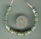 African Trade Beads Vintage Antique Venetian Old Glass Beads Mixed Fancy