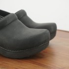 Dansko Womens Xp 2 0 Nursing Shoes Clogs Black Leather Slip On 37 Eu - 6 5 Us