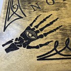 Vintage Style Spirit Board   Ouija Board     Handcrafted Wood