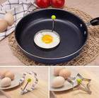 5pcs Stainless Steel Egg Mold Rings Pancake Shaper Set  Kitchen Utensil - New