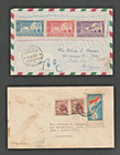 Egypt Libya South Africa Postal History Cover Lot To Philippines 1950s