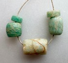 Ancient Amazonite Stone Bead Collection Excavated From Mauritania African Trade 