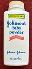 Vtg 1992 Johnson   s Baby Powder Pure Softness Original Talc Formula 4oz