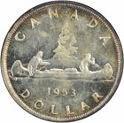 1953 Canada Year Set Bu  6 Coins 