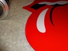 Vintage The Rolling Stones Lips   Tongue 1971 Music 13  Metal Rock N  Roll Sign 