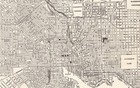 1924 Antique Baltimore Street Map Vintage City Map Of Baltimore Maryland 2472