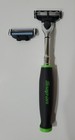 Snap On Tools Three Blades Razor In A Box   Extra Blade storage Box Shaver Green