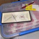 Vintage Cross Chrome Ball Point Pen Mechanical Pencil Set 3501-new In Box