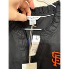 Nwt Tommy Bahama X Mlb San Francisco Giants 100  Linen Black Dress Xs Baseball