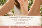 14k Gold Plated Flowers Charm Anklets For Women   Elegant Floral Brass Chain