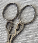 Antique F  Kohl Solingen Sewing Ornate German Steel Embroidery Scissors C 1900