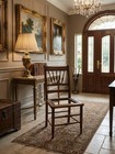 Antique American Pressed-back Oak Side Chair Late 19th Early  circa 1890   1910 