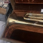 Vtg Olds Ambassador Bb Trumpet Gold Brass With Mouthpiece And Hard Case