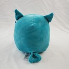 Squishmallow Winston The Owl  kellytoy Soft Plush Toy Blue Teal Pillow 2019 10 