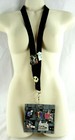 Authentic Disney Nightmare Before Christmas Pin Lot   Lanyard Pin Holder 9 Pcs 