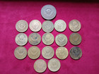 1924-1957 Yearly Most Complete Set 18 Soviet Russia  5 Kopeks Free Ship In Usa