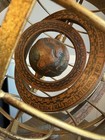 Vintage Rotating Armillary Sphere  W  Zodiac Band Wood Base Celestial 22in Tall