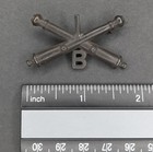 Original Badge Us Army 1st Artillery Regiment Battery B Span-am War Pin Back Pb