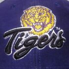 Lsu Snapback Cap Louisiana State University Baseball Hat Tigers Vtg 1980s Logo
