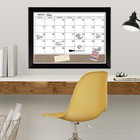 Quartet Whiteboard Calendar   Corkboard  Magnetic  White Board   Cork Bulletin B