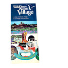 Vintage 1980 Walt Disney Village Directory   Brochure Lot