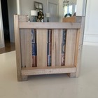 Set Of 24 Uncle Goose Wooden Alphabet Blocks In Storage Crate