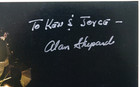 Nasa Apollo 14 Astronaut Alan Shepard Signed   Inscribed Nasa Photo  Autograph