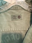 Feather 4 Arrow Boys Size 6 Green Cotton Button-up Long Sleeve Chest Pockets