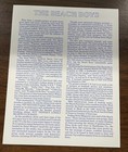 Rare 1990 Buffalo Bisons Poster Handout Beach Boys Marine Midland Concert Series
