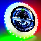 Led Flying Disc Glow In The Dark Flying Disk Super Bright Frisbee Disc 175g