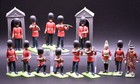 Lot Of 14 Britains Deetail Scots Guards   Sentry Boxes Vintage Toy Soldiers