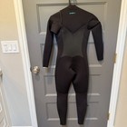 O neill Women s Ninja 4 3mm Chest Zip Full Wetsuit Size 4 Blk blk   New  