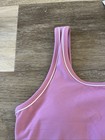 Nwt All In Motion Girls Everyday Soft Padded Rank Top Pink Size L  10 12 