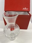 Baccarat Genevieve Crystal Vase 250 - 10 Tall   With Original Box