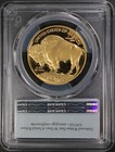 2025-w Pcgs  50 Proof Gold Buffalo First Strike Pr69dcam Buffalo Label
