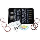 Chiaogoo Twist Red Lace Ic 5  Circular Knitting Needles Full Set  2 75-10 00mm 