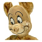 Vintage 1948 Gund Lulu Belle Walt Disney Bongo Bear Stuffed Animal Doll