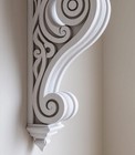 Vintage Design Wooden Corbel     Hand Carved Architectural Bracket