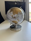 World Map Desktop Globe- See Description