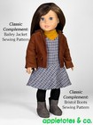 18 Inch Doll Clothes Pattern   Livia Jumper Fits 18  Dolls Such As American Girl