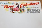 Rare Walt Disney s The Three Caballeros  Un-used Letterhead Stationary 6