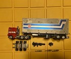Transformers G1 Optimus Prime Vintage Metal Plate Trailer Parts