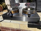 Nemco 7000a-2240 Commercial Restaurant Equipment Double Waffle Maker - As Is