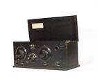 Exceptional 1921 Grebe Cr-5 Radio   Rork Amp   Both W tipped Tubes   Working