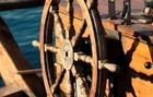 42  Ship Wheel Wooden Steering Decor Wheel Captain Wooden Wheel Home Decor  Gift