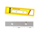Scraper Blade 4 Inch 100pcs Replacement Razor Blades For Cleaning Glass Wall Win
