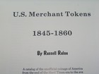 1845-1860 Us Merchant Tokens By Russell Rulau Pre Civil War Coinage