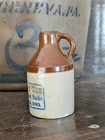 Red Wing Stoneware Advertising Mini Jug Atwater Kent Radio Iowa Falls