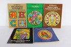 5- Stained Glass Books 4- Pattern Books 1- Coloring Book Ed Sibbett  Jr   Eaton